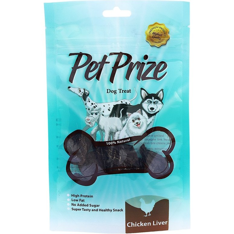 تشویقی جگر مرغ مخصوص سگ پت پرایز Pet Prize 1 تشویقی جگر مرغ مخصوص سگ پت پرایز Pet Prize