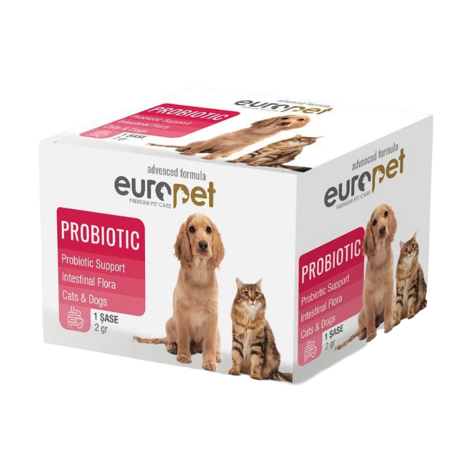پودر پروبیتیک یوروپت ساشه 2 گرمی (Europet) 1 پودر پروبیتیک یوروپت ساشه 2 گرمی (Europet)